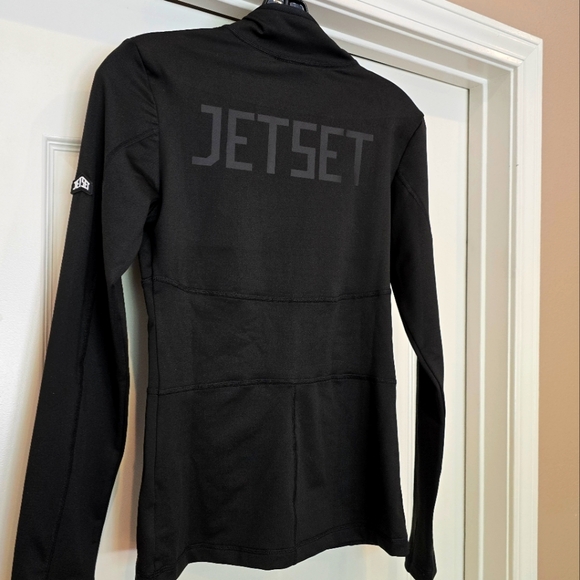 JETSET Ginger Half Zip Dual Base Layer Top Turtleneck Jet Set - Picture 3 of 17